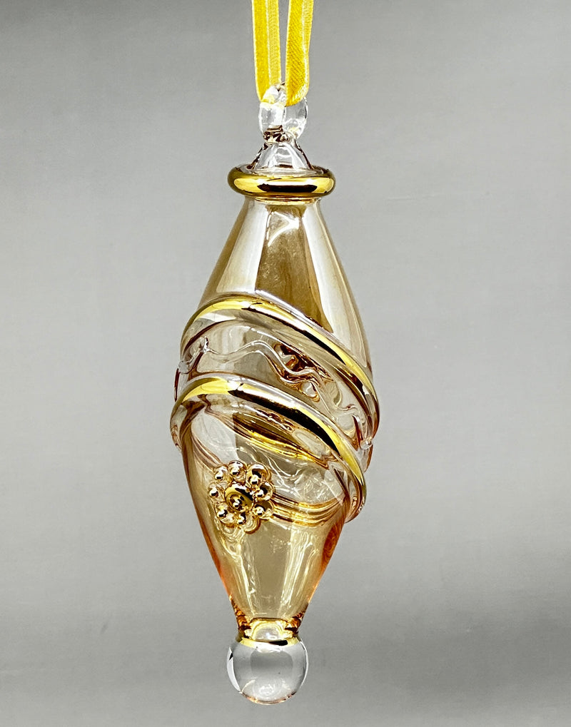 Teardrop Ornament - Egyptian Hand Blown Glass