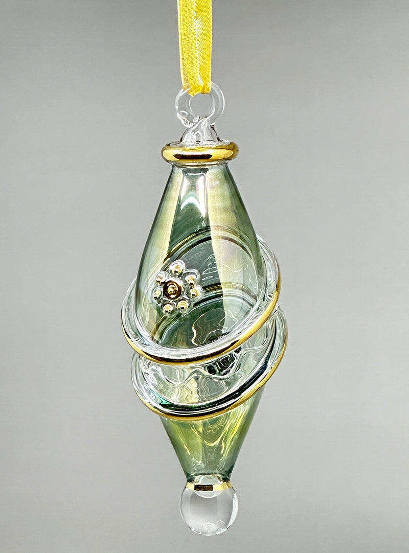 Teardrop Ornament - Egyptian Hand Blown Glass