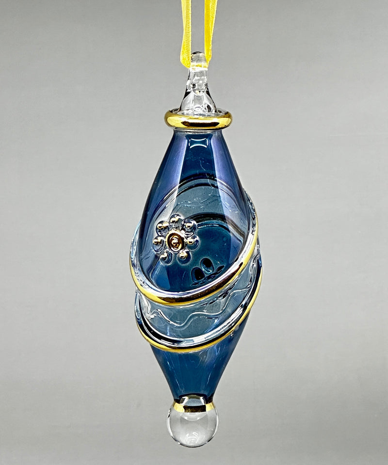 Teardrop Ornament - Egyptian Hand Blown Glass